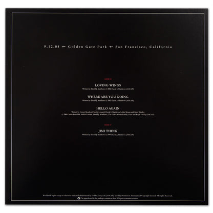 DMB Live Trax Vol. 02: 09/12/2004 - Golden Gate Park - 5 LP Set