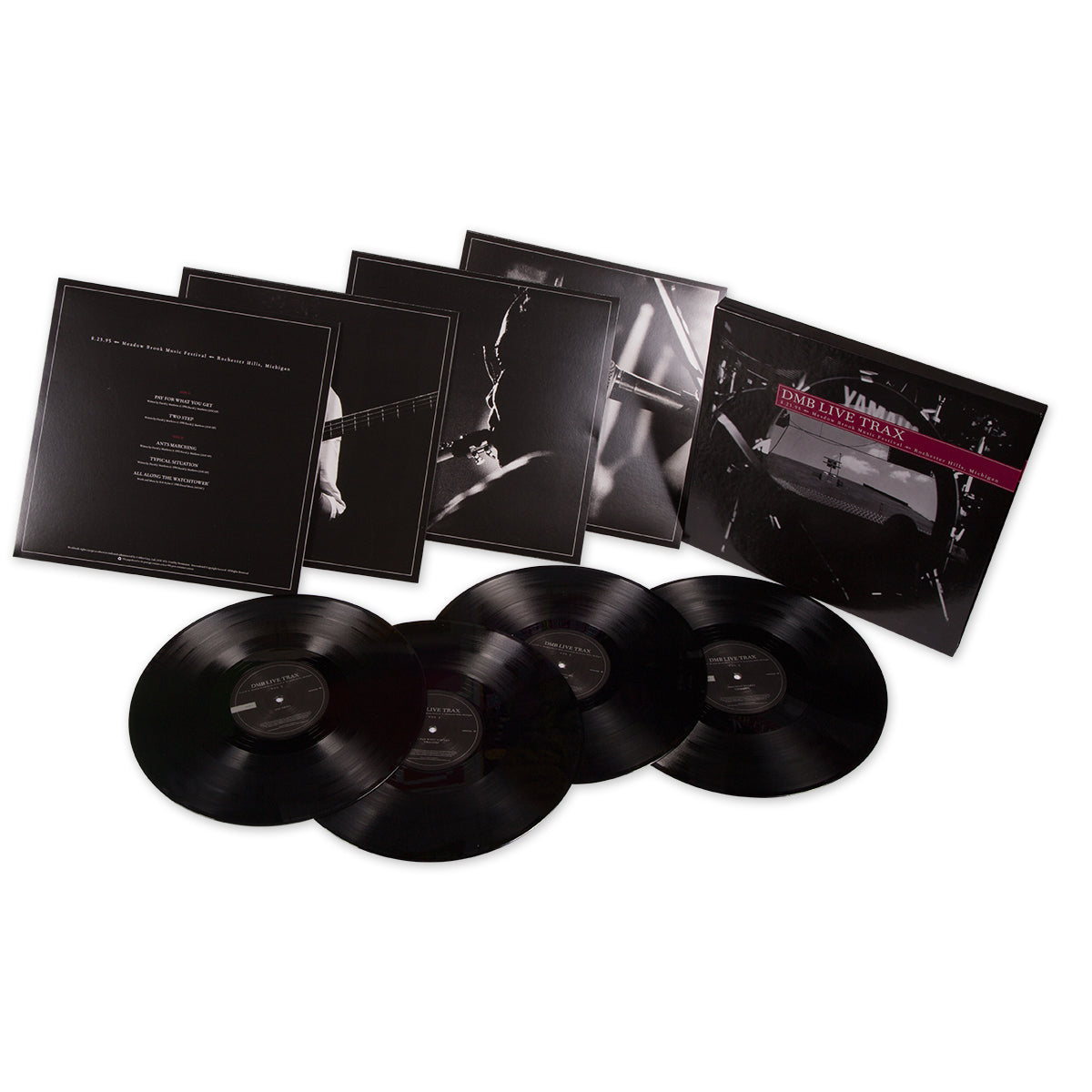 DMB Live Trax Vol. 05: 08/23/1995 - Meadow Brook Music Festival - 4 LP Set