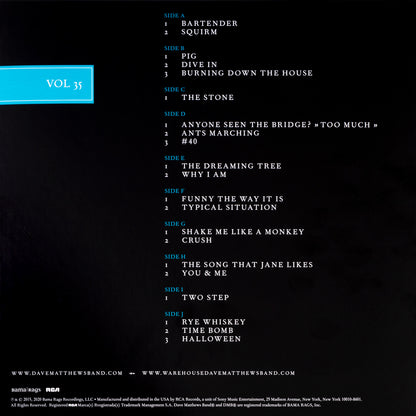 DMB Live Trax Vol. 35: Post-Gazette Pavilion - 5 LP Set