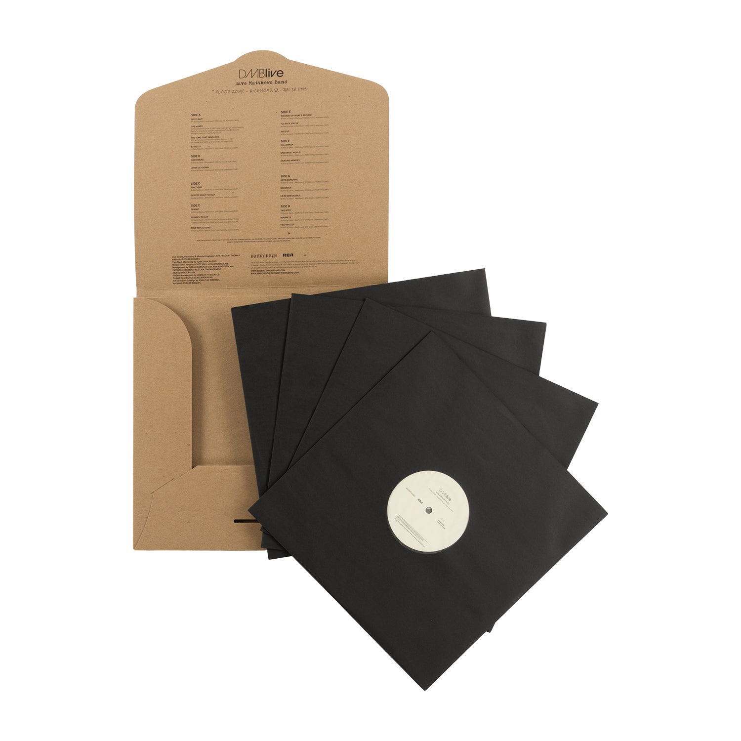 DMBLive - Flood Zone - Richmond, VA - 01/27/1993 - Vinyl – Dave