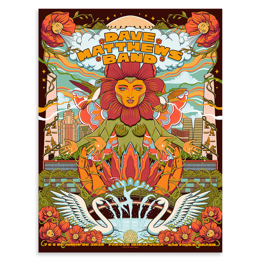 DMB Show Poster Sao Paulo , BR 6/7-6/8/2025