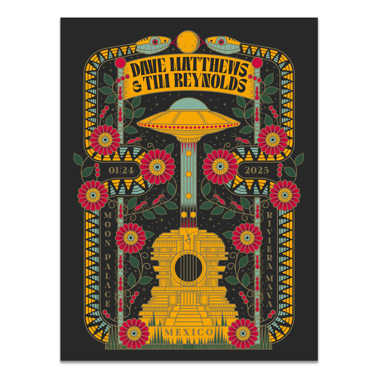 Dave & Tim Show Poster Cancun, QR 1/24/2025