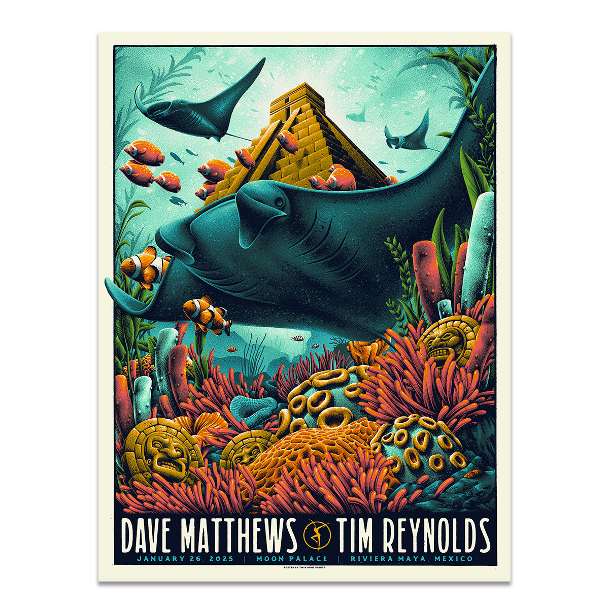 Dave & Tim Show Poster Cancun, QR 1/26/2025