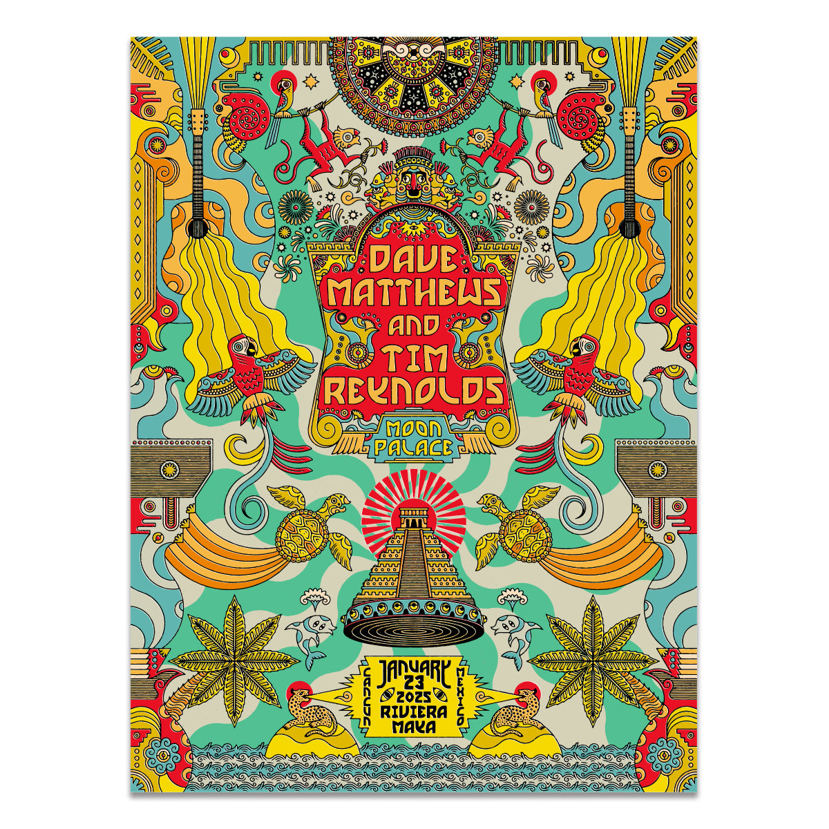 Dave & Tim Show Poster Cancun, QR 1/23/2025