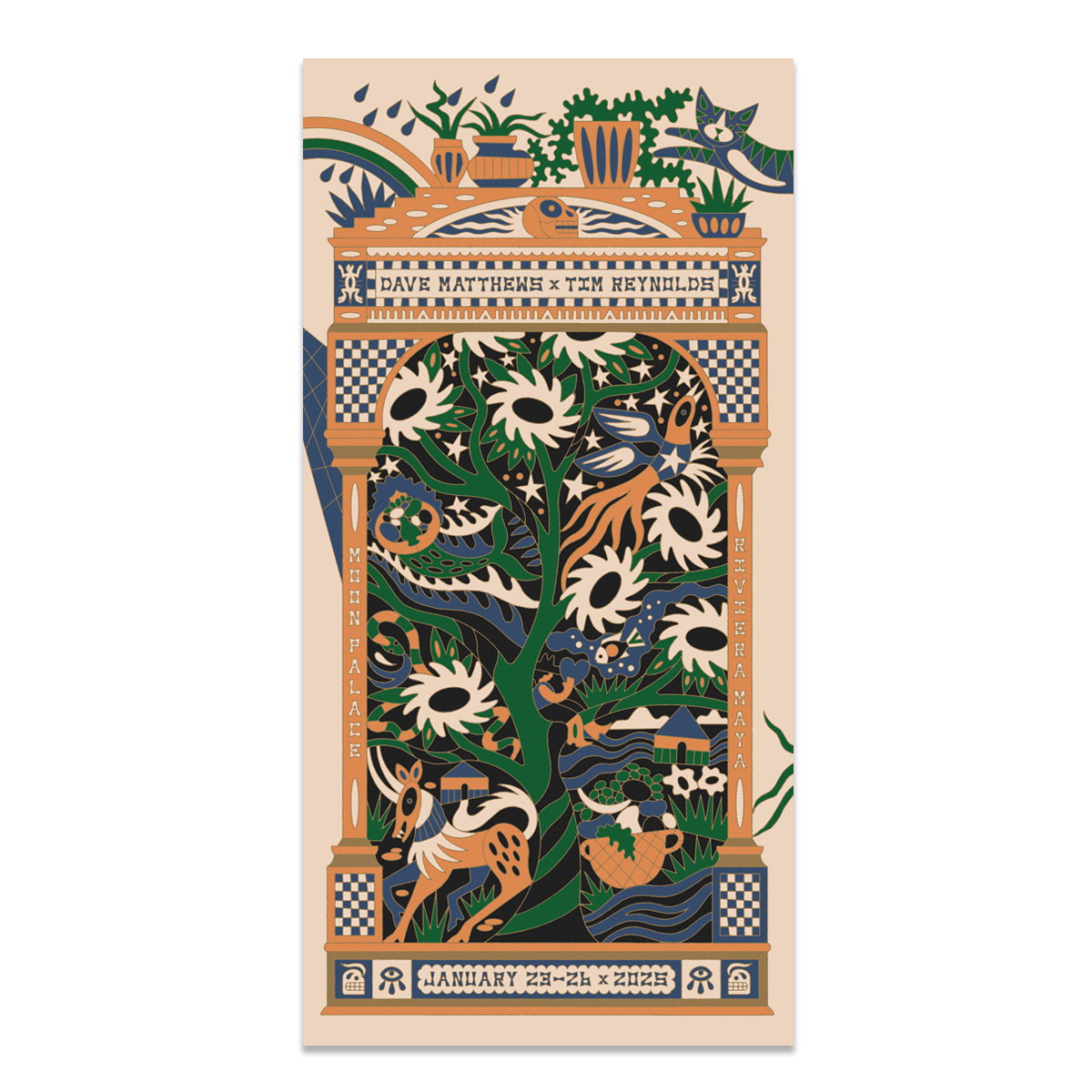 Dave & Tim 2025 Event Poster - Triptych N2 Panel