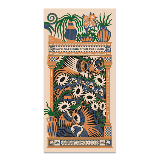 Dave & Tim 2025 Event Poster - Triptych N3 Panel