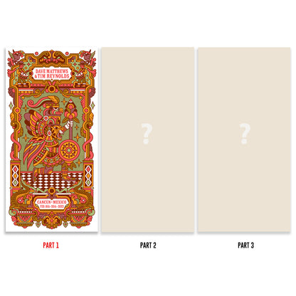 Dave & Tim 2022 Event Poster - Triptych N1 Panel