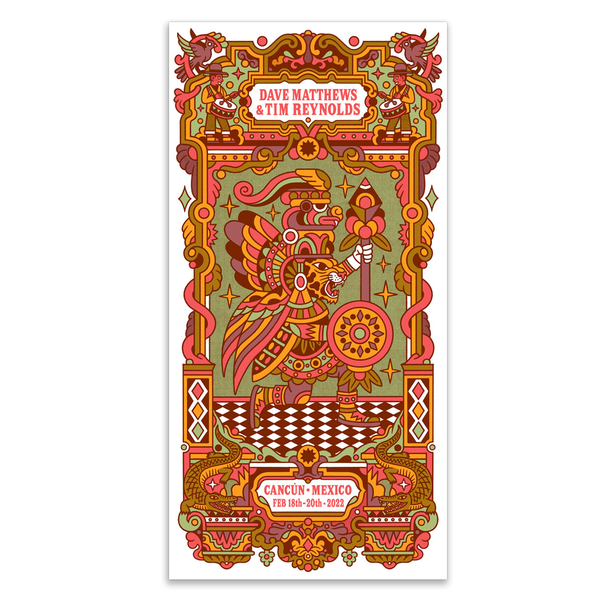 Dave & Tim 2022 Event Poster - Triptych N1 Panel