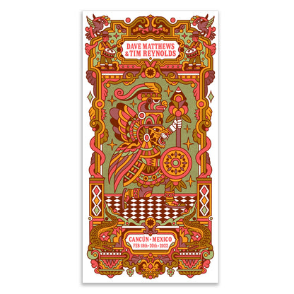 Dave & Tim 2022 Event Poster - Triptych N1 Panel