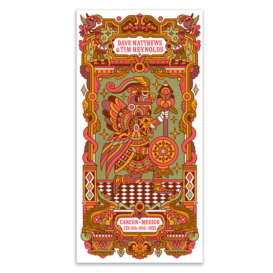 Dave & Tim 2022 Event Poster - Triptych N1 Panel