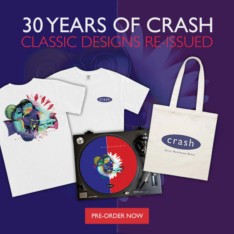 Dave Matthews Band 『crash』　ロゴ入りTシャツ Vintage White Dave Matthews Band Crash Tour T-Shirt – Savonches