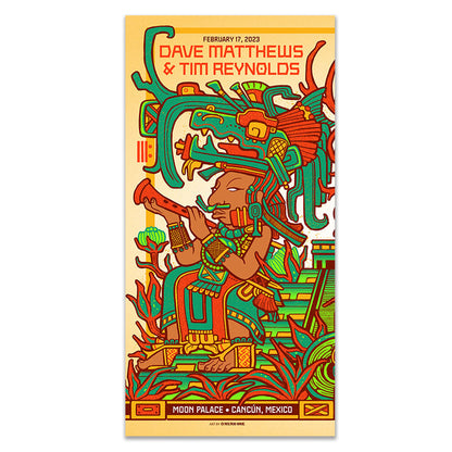 Dave & Tim 2023 Event Poster - Triptych N1 Panel