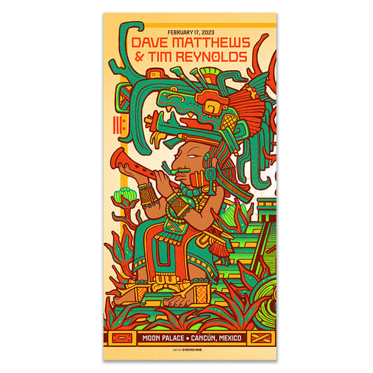 Dave & Tim 2023 Event Poster - Triptych N1 Panel